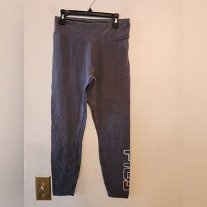 Fila grey high waisted leggings size small